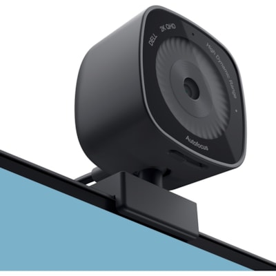 Dell WB3023 Webcam - 60 fps - USB Type A - Auto-focus - 78° Angle - 2x Digital Zoom - Microphone - Windows 11, Windows 10  PERP 