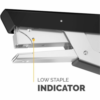 Fellowes LX890 Handheld Plier Stapler - Staples Upto 40 Sheet - Staple Size: 1/4" (6.35 mm), 5/16" (7.94 mm) - Black - Metal - 1 Each LX890  40 SHEET 