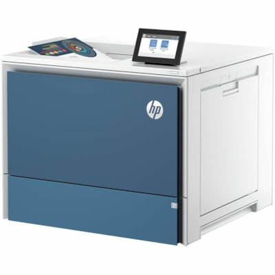 HP LaserJet Enterprise 6701dn Desktop Wireless Laser Printer - Color - 99 ppm Mono / 99 ppm Color - 1200 x 1200 dpi Print - Automatic Duplex Print - 650 Sheets Input - Ethernet - Wireless LAN - Apple AirPrint, Mopria, HP ePrint - 100000 Pages Duty Cycle - Plain Paper Print - Gigabit Ethernet - USB  