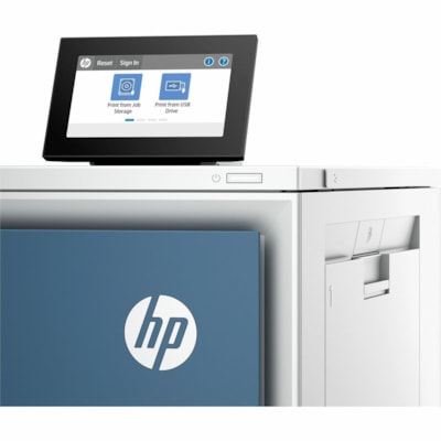HP LaserJet Enterprise 6700dn Desktop Wireless Laser Printer - Color - 84 ppm Mono / 84 ppm Color - 1200 x 1200 dpi Print - Automatic Duplex Print - 650 Sheets Input - Ethernet - Wireless LAN - Apple AirPrint, Mopria, HP ePrint - 100000 Pages Duty Cycle - Plain Paper Print - Gigabit Ethernet - USB  