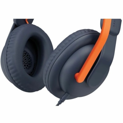 Logitech Zone Learn Headset - Stereo - USB Type A - Wired - Over-the-ear - Binaural - Circumaural - 4.3 ft Cable - Noise Canceling  ACCS 