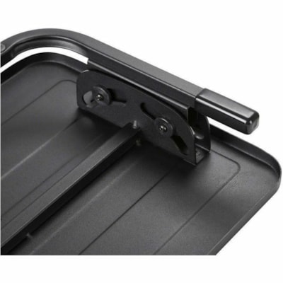 IntekView - Repose-pieds FR200 - 9,65 po (245 mm) à 15,75 po (400 mm) Hauteur réglable - Noir - Acier - 1 / Unité  