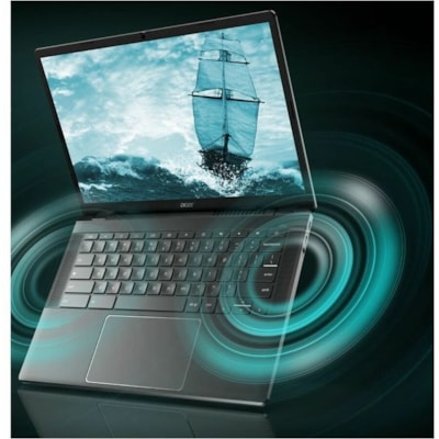 Acer Chromebook Plus 514 CBE574-1T-R8T7 14" Touchscreen Chromebook - WUXGA - AMD Ryzen 3 7320C - 8 GB - 256 GB SSD - English (US) Keyboard - Iron - AMD Chip - 1920 x 1200 - ChromeOS - AMD Radeon Graphics - In-plane Switching (IPS) Technology, ComfyView (Matte) - Front Camera/Webcam - 12 Hours Batter  