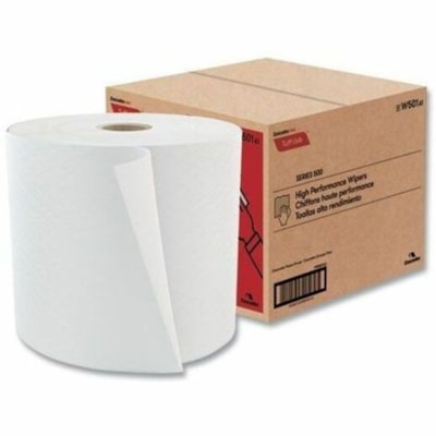 Cascades PRO High Performance Spunlace Wipers, Jumbo Roll - 1 Ply - Multifold - 10" (254 mm) Width x 13" (330.20 mm) Length - 1100 Sheets/Roll - White - Wood Pulp, Polypropylene - 1 S500 1100 SHTS/ROLL 1 ROLL/CASE