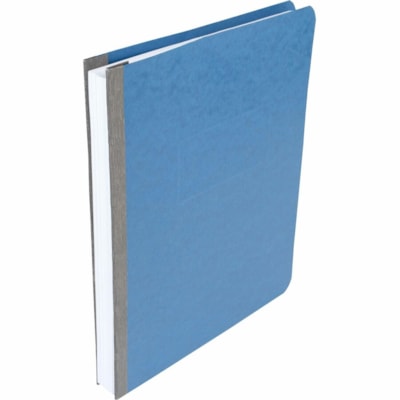 ACCO Presstex Letter Report Cover with Fastener - 3" (76.20 mm) Folder Capacity - 8 1/2" (215.90 mm) x 11" (279.40 mm) - 1 x Prong Fastener(s) - 20 pt. (7.04 mm) - Tyvek, Presstex - Light Blue - 1 Piece 2 PRONG FASTENER 8-1/2 CENTRE 3" CAP.  50% RECYCLED  30% PCW