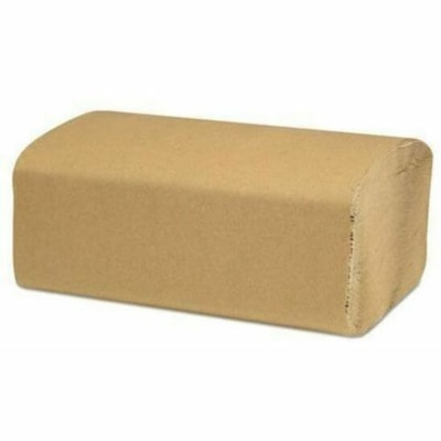 Cascades PRO Singlefold Paper Towel, 9 x 9.45 in - 1 Ply - Single Fold - 9.10" (231.14 mm) Width x 10.20" (259.08 mm) Length - Natural - Fiber - 250/Pack - 16 / Carton 9"X9.45" 