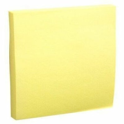 Grand & Toy Self-Stick Notes, Yellow, Unlined, 3" x 3" , 100 Sheets/Pad, 18 per Pack - 3" (76.20 mm) Flag/Note Width x 3" (76.20 mm) Flag/Note Length - Square - 100 Sheets per Pad - Yellow - Paper - Self-stick, Residue-free, Repositionable, Self-adhesive, Removable - 18 / Pack REPLACED 99140 