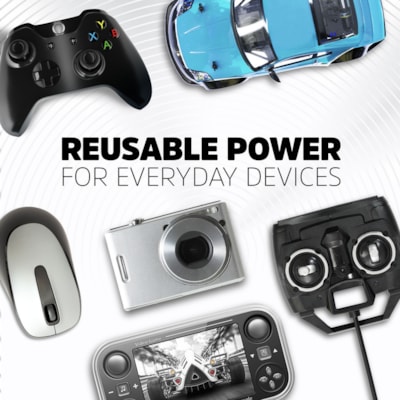 Energizer Recharge Universal Rechargeable C Batteries - For General Purpose - Battery Rechargeable - C - 2500 mAh - 1.2 V DC - 2 / Pack FED GOV'T 