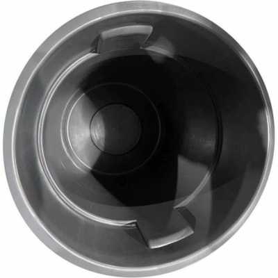 Globe Grey Waste Containers - 44 Gallon / Grey - 166.56 L Capacity - For Outdoor, Industrial, Food Service, Automotive, Office, Healthcare - Ergonomic Handle, Dent Resistant, Crack Resistant, Rust Resistant, Durable, Sturdy - 27.2" (690.88 mm) Height x 24" (609.60 mm) Width x 29" (736.60 mm) Depth - COMMERCIAL GRADE CONSTRUCTION 