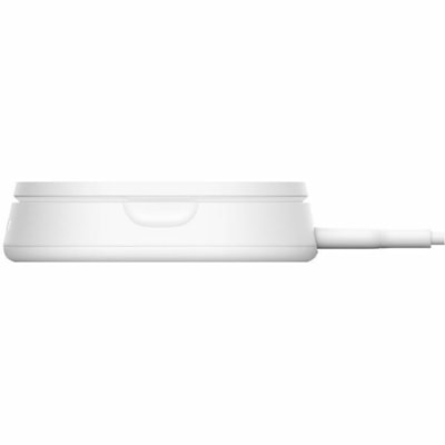 Belkin BoostCharge Pro Convertible Magnetic Wireless Charging Stand with Qi2 15W - For Qi2-enabled Device, iPhone, Earbud - Input connectors: USB - Magnetic, Compact, MagSafe Technology IACCS 