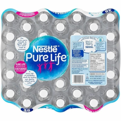 Pure Life - Eau embouteillée - Prête à boire - 500 mL - 35 / Étui BOTTLED WATER 