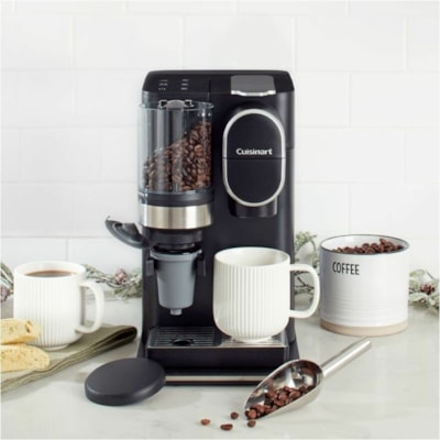 Cuisinart Grind & Brew Single-Serve Coffeemaker - Programmable - 1.42 L - Single-serve - Grinder - K-Cup Pod/Capsule Brand - Black - Charcoal Filter GRIND & BREW 