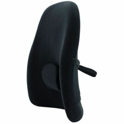 ObusForme Wideback Backrest Support - Black - Polyurethane Foam - 1 Piece  