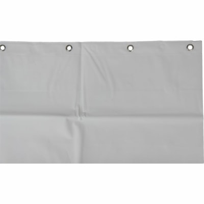 Frost Rideau de douche 48"x78" - 48 po (1219,20 mm) x 78,75 po (2000,25 mm) - Polyethylene Vinyl Acetate (PEVA) Rideau - Blanc cassé - Anti-moisissure ÉPAISSEUR CALIBRE 8  PVC 48 X 78 PO