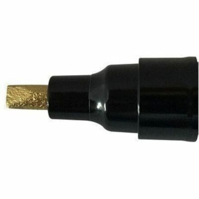 Pilot Super Colour Paint Marker - Broad Bullet Marker Point - Gold Ink - Gold, Aluminum Barrel - Plastic Tip CARDED PERMANENT INK        REPL. SC-G