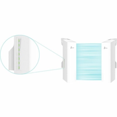 TP-Link EAP215-Bridge KIT Single Band Wi-Fi 7 IEEE 802.11 a/b/g/n/ac/ax/be 867 Mbit/s Wireless Bridge - Indoor/Outdoor - 5 GHz - Internal - MIMO Technology - Multi User MIMO - 3 x Network (RJ-45) - Gigabit Ethernet - Pole-mountable - IP65  WRLS 