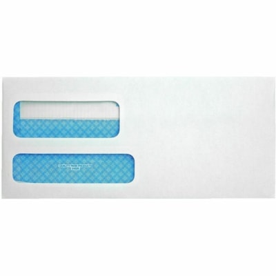 Quality Park - Enveloppe QUA24529 - Entreprise - #9 - largeur de 3 7/8 po (98,30 mm) x longueur de 8 7/8 po (225,30 mm) - 24 lb (10886,22 g) - Autoscellant - Blanc - Polyester - 500 / boîte 3-7/8X8-7/8 PO AUTO-ADHÉSIVES BLANCHES  500/BTE