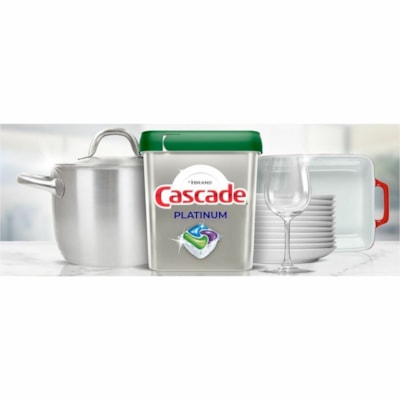 Cascade Platinum ActionPacs Dishwashing Detergent - For Dishwasher - Pod - 39 / Unit FRESH SCENT 