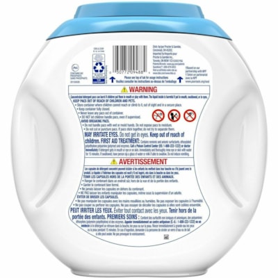 Tide Free & Gentle Laundry Detergent - For Household, Washing Machine - Liquid, Pod - 76 - Hypoallergenic, Dye-free, Color Safe, Unscented 76 PODS PER PACK 