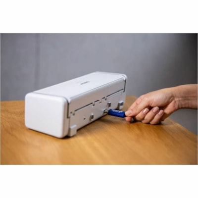 Brother ADS1350W Large Format Sheetfed Scanner - 600 x 600 dpi Optical - 30 ppm (Mono) - 30 ppm (Color) - Color, Monochrome Scan - Duplex Scanning - ID Card, Business Card, Plastic Card - Wireless LAN - Portable - USB  