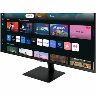Samsung S32DM500EN 32" Class Full HD Smart LCD Monitor - 16:9 - Black - 32" Viewable - Vertical Alignment (VA) - 1920 x 1080 - 1 Billion Colors - 250 cd/m² - 4 ms - 60 Hz Refresh Rate - Speakers - HDMI - USB Hub   BLACK 