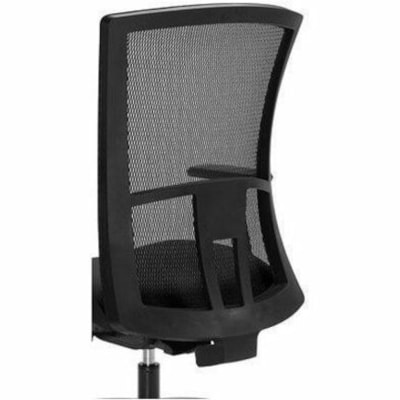 Global Chair - Black Seat - Black Mesh Back - Black Frame - Mid Back IMPRINT  GR 4 BLK IM84 FULLY ASSEMBLED