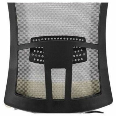 Global Vion High-Back Multi-Tilter Chair, Licorice Black Imprint Fabric Seat/Mesh Back - Black Seat Color - Black Back Color - Mesh Back Material - Black Frame Color - High Back IMPRINT  GR 4 BLK IM84 