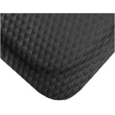 M+A Hog Heaven - Floor - 60" (1524 mm) Length x 36" (914.40 mm) Width x 0.625" (15.88 mm) Thickness - Rectangular - Nitrile Rubber - Black - 1 / Unit BLACK BORDER 5/8" THICKNESS ANTI-FATIGUE MAT