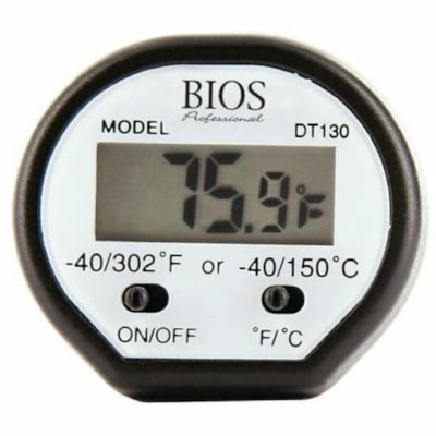 Thermor Digital Pocket Food Thermometer - 40°F (-40°C) to 302°F (150°C) - Easy to Read - For Food - Black DURABLE STAINLESS 5" STEM ACCURATE INSTANT READ