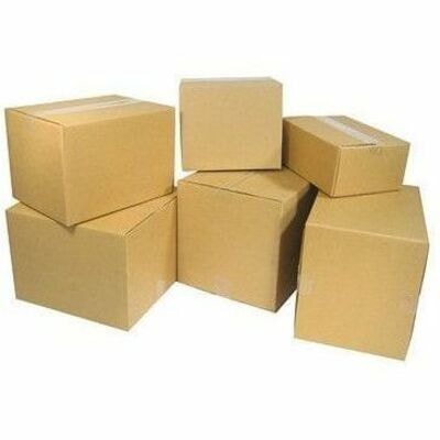 Crownhill - Boîte d'expédition RSC10X10X10 - External Dimensions: longueur de 10 po (254 mm) x largeur de 10 po (254 mm) x hauteur de 10 po (254 mm) - Robustesse standard - 32 ECT - Carton ondulé, Kraft, Papier - Brun kraft - Pour Expédition, Stockage - Recyclé - 25 / emb  