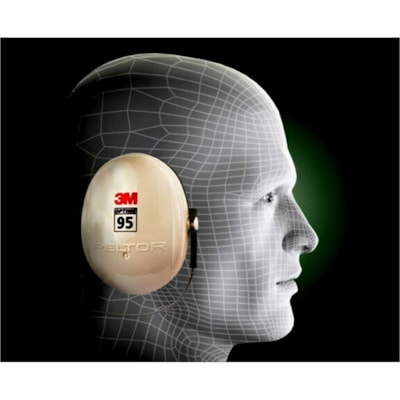 Peltor Optime Earmuffs - Recommended for: Airport, Construction, Manufacturing, Oil & Gas, Agriculture, Pharmaceutical, Transportation, Assembly, Cleaning, Demolition, Electrical, ... - Behind-the-head Earmuff - 21 - Noise, Noise Reduction Rating Protection - Acrylonitrile Butadiene Styrene (ABS), S COMPRESSION BANDAGE 10.2 CM 