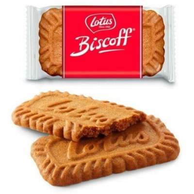 Biscoff Cookies, 300/CS - No Artificial Flavor, Preservative-free, Non-GMO, Individually Wrapped - 4.13 lb (1873.90 g) - 300 / Unit  