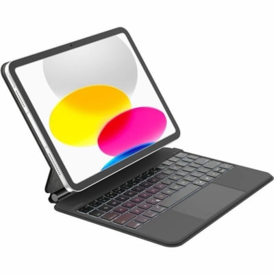 Belkin Connect Keyboard/Cover Case for 10.9" Apple iPad (10th Generation) Tablet - Anti-slip, Scratch Resistant - Faux Leather Exterior Material - 0.68" (17.20 mm) Height x 7.59" (192.80 mm) Width x 9.94" (252.60 mm) Depth NC IPAD 10TH GEN (FLOATING VER SION)