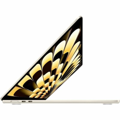 Apple MacBook Air MW103LL/A 13.6" Notebook - Apple M4 - 16 GB - 512 GB SSD - English (US) Keyboard - Starlight - Apple M4 Chip - 2560 x 1664 - macOS Sequoia - Apple - True Tone Technology, In-plane Switching (IPS) Technology, Liquid Retina Display - Front Camera/Webcam - 18 Hours Battery Run Time -  LE M4 CHIP WITH 10-CORE CPU AN D 10-CORE GPU  16GB
