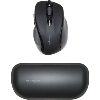 Kensington ErgoSoft Wrist Rest for Standard Keyboards - 0.71" (18 mm) x 6" (152.46 mm) x 2.87" (73 mm) Dimension - Black - Gel, Rubber - 1  GEL-CUSHIONED BLACK