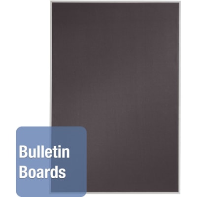 Quartet - Tableau blanc Matrix - hauteur de la planche 23 po (584,20 mm) x largeur de la planche 34 po (863,60 mm) - Surface Blanc - Magnétique, Résistants - Frame Argenté Aluminium - 1 chaque MAGNETIQUE 34X23 PO 