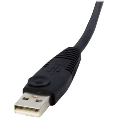 StarTech.com 6 ft 4-in-1 USB DVI KVM Switch Cable with Audio - Connect high resolution DVI video, USB, and audio all in one cable VM cable integrates dual link DVI video quality wi