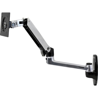 Ergotron Mounting Arm for LCD Monitor, Monitor, TV - Polished Aluminum - 34" Screen Support - 24.91 lb (11300 g) Load Capacity - 100 x 100, 75 x 75 - VESA Mount Compatible - Aluminum  space and discover your most productive self  tha