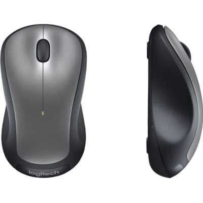 Logitech - Souris sans fil M310 - Optique - Sans fil - 32,81 pi (10000 mm) - Fréquence radio - 2,40 GHz - Argenté - USB - 1000 dpi - Roulettes avec frein - 3 Bouton(s) - Symétrique - 1 chaque LOGITECH 