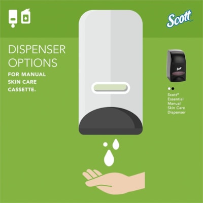 Scott - Nettoyant en mousse pour la peau - 1 L - Mains libres Dsitributeur - Main - clair - Sans colorant, Sans parfum, Recyclable - 6 / Carton EN MOUSSE KIMCARE SANS PARFUM