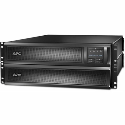 APC by Schneider Electric Smart-UPS X SMX2200RMLV2U 2200 VA Rack-mountable UPS - 2U Rack-mountable - 3 Hour Recharge - 10 Minute Stand-by - 120 V Input - 120 V AC Output - Sine Wave - Serial Port - USB - 2 x NEMA 5-20R, 6 x NEMA 5-15R Receptacle(s) - 8 x Battery/Surge Outlet  