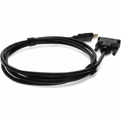 AddOn 6ft HDMI 1.3 Male to DVI-D Single Link (18+1 pin) Female Black Cable For Resolution Up to 1920x1200 (WUXGA) - 6 ft (1.83 m) DVI/HDMI Video Cable for Video Device - First End: 1 x HDMI 1.3 Digital Audio/Video - Male - Second End: 1 x 19-pin DVI-D (Single-Link) Digital Video - Female - Supports   CABL 