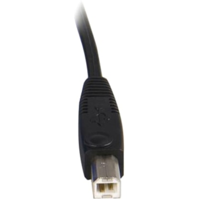 StarTech.com 10 ft 2-in-1 Universal USB KVM Cable - Video / USB cable - HD-15, 4 pin USB Type B (M) - 4 pin USB Type A, HD-15 - 10 - 3.05m omputers to a KVM Switch using  a single cable - 10