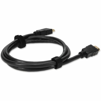 AddOn - Câble audiovisuel HDMI2HDMI6F-5PK - 6 pi (1,83 m) HDMI Câble audiovisuel pour Périphérique audio/vidéo, Téléviseur - Noir - 5  CABL 