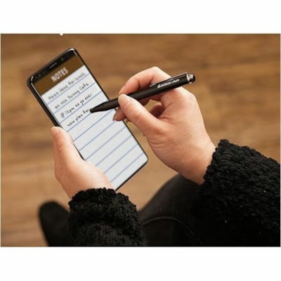 IOGEAR Accu-Tip Stylus for Tablets and Smartphones - 1 - Capacitive Touchscreen Type Supported - Rubber, Metal - Tablet, Smartphone Device Supported  