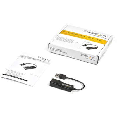 StarTech.com USB 2.0 to 10/100 Mbps Ethernet Network Adapter Dongle - Add a 10/100Mbps Ethernet port to your laptop or desktop computer through USB - USB 2.0 to 10/100 Mbps Ethernet Network Adapter Dongle - USB Network Adapter - USB 2.0 Fast Ethernet Adapter - USB NIC  CTLR 