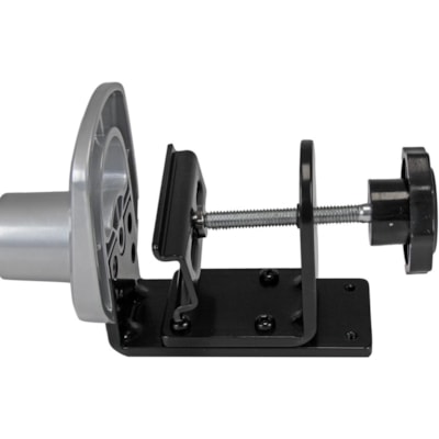 StarTech.com Single Monitor Desk Mount, Height Adjustable Monitor Mount, Up to 34" (30.9lb/14kg) VESA Mount Monitors, Desk/Grommet Mount - Mount a display on your desk surface or through a grommet, with adjustable height and cable management - Single monitor desk mount for VESA Mount (75x75, 100x100  MNT 
