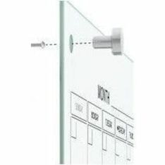 Quartet Infinity Magnetic Glass Monthly Planner Board, 3' x 2' - Monthly - 1 Month - White - Tempered Glass - 24" (609.60 mm) Height x 36" (914.40 mm) Width - Magnetic, Stain Resistant, Ghost Resistant, Reusable, Scratch Resistant, Dent Resistant, Durable, Marker Tray INFINITY CALENDAR BOARDS 