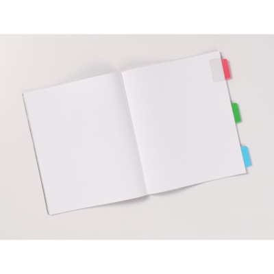 Avery® - Intercalaire 74757 - 48 Onglet(s) - hauteur de l'onglet 1,50 po (38,10 mm) x largeur de l'onglet 2 po (50,80 mm) - Tab Rouge Film, clair Papier, Bleu, Vert - 48 / emballage VERT  BLEU  ROUGE COULEURS PRIM. - EMB. DE 48