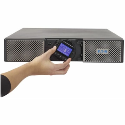 Eaton 9PX UPS, 2U, 1500 VA, 1350 W, 5-15P input, Outputs: (8) 5-15R, 120V, Network card - 2U Rack/Tower - 120 V AC Input - 120 V AC Output - 8 x NEMA 5-15R Receptacle(s)  PERP 